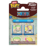 Funko Bitty Pop! One Piece Zoro & Sanji 2-Pack Mini Vinyl Collectible Figures