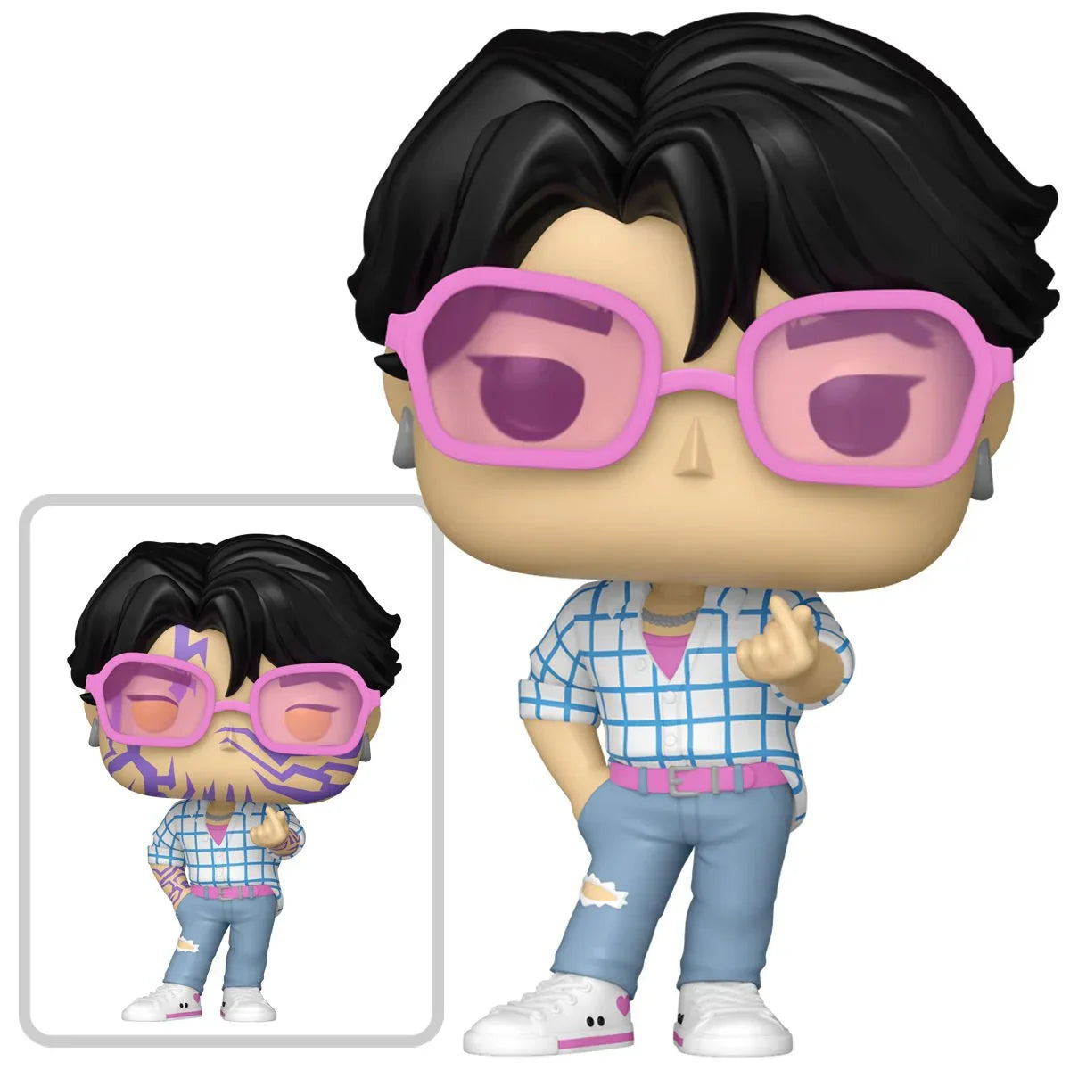 Funko Pop Animation K-POP Demon Hunter Jinu Vinyl Figures