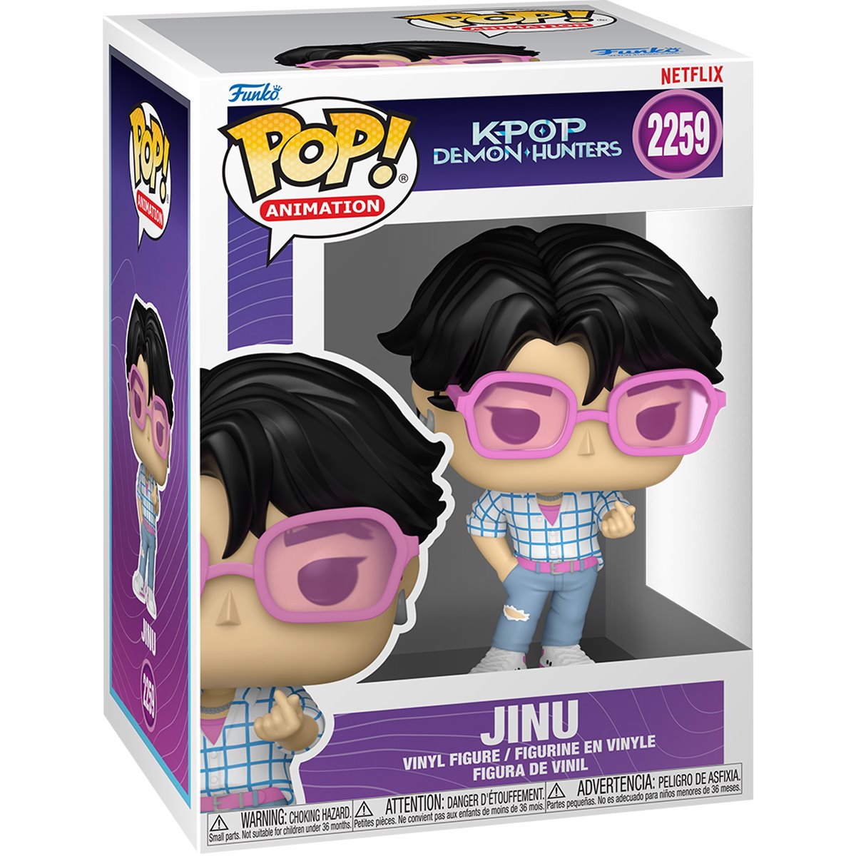 Funko Pop Animation K-POP Demon Hunter Jinu Vinyl Figures