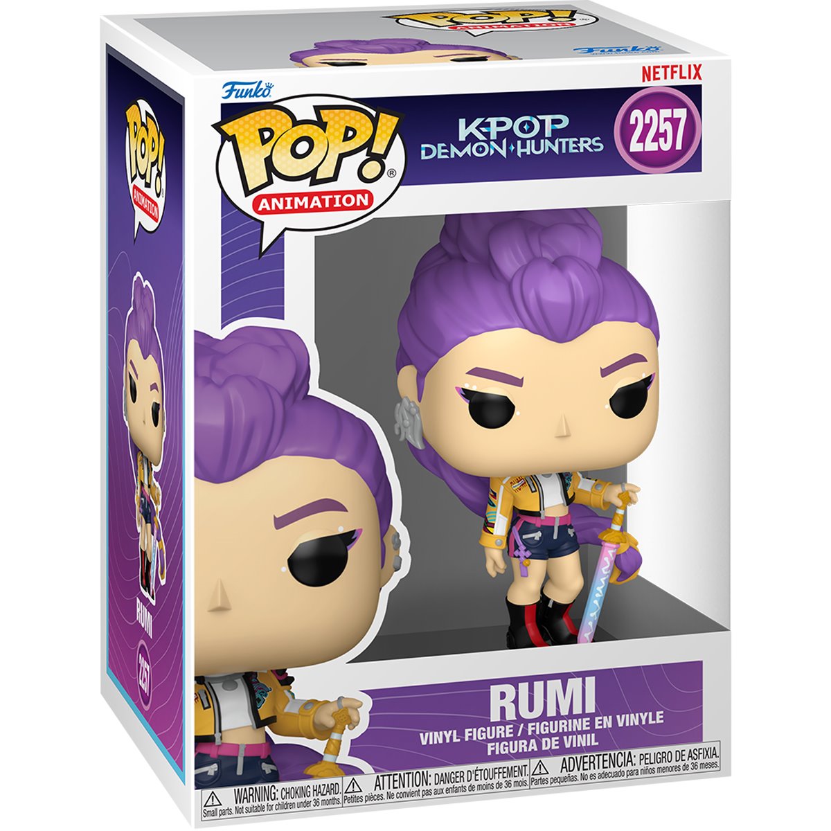 Funko Pop Animation K-POP Demon Hunter Rumi Vinyl Figures