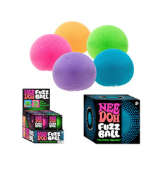 NeeDoh Fuz Ball Velvet Squeeze (1 piece, random color, subject to availability)