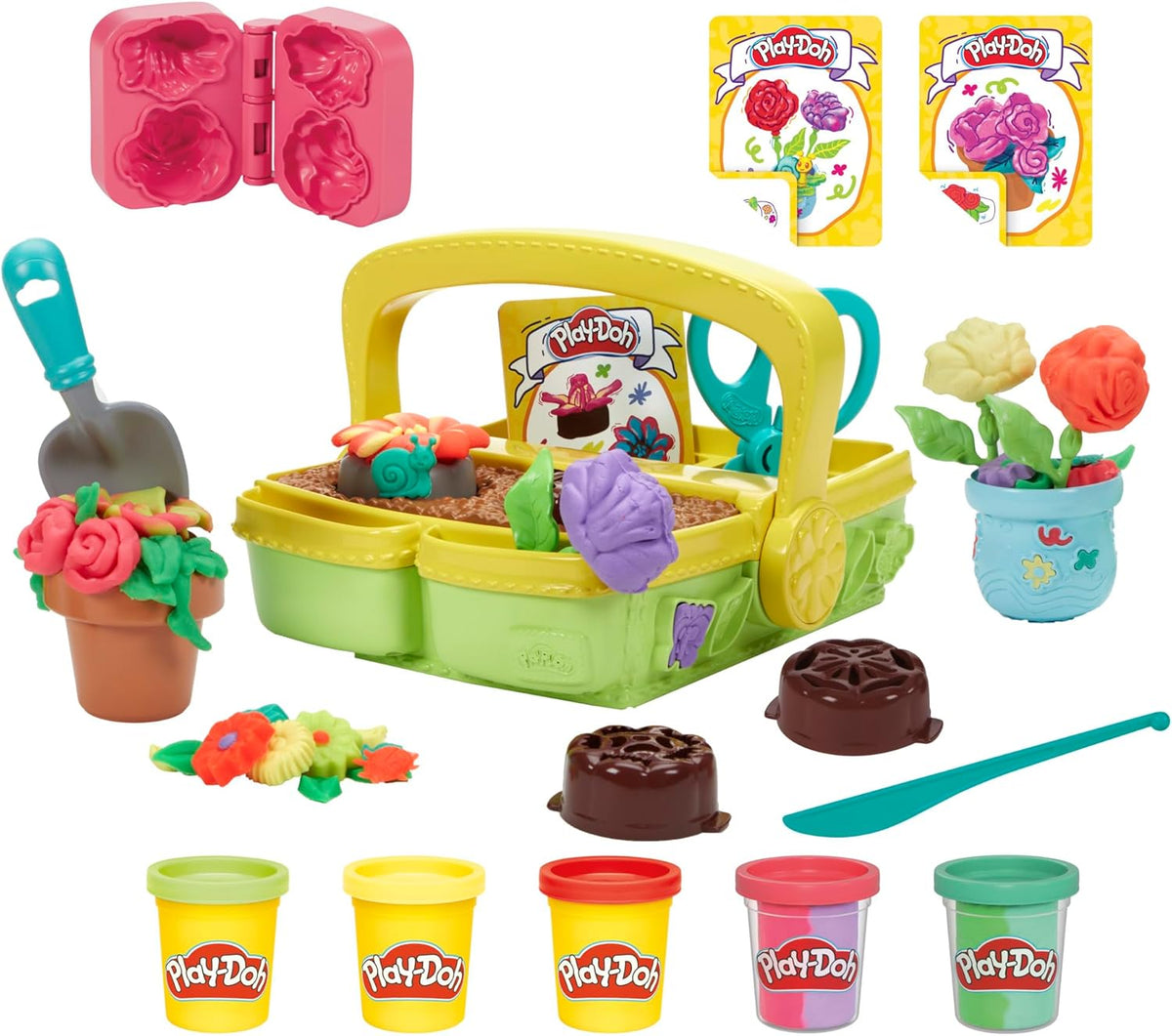 Play-Doh Blooming Flowers Playset