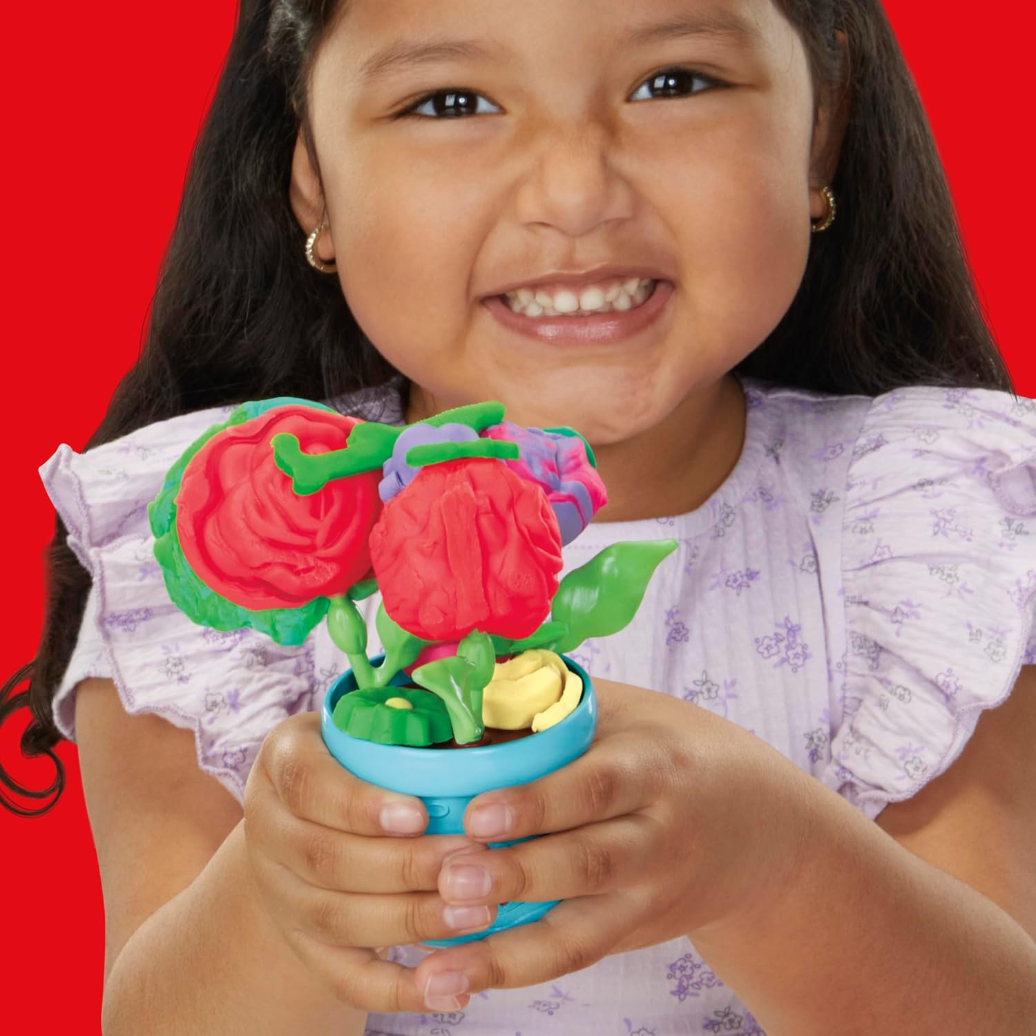 Playdoh Blooming Flowers Playset