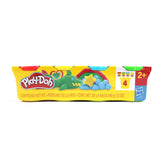 Play-Doh Classic Modeling Compound 4-Pack Assorted Colors for Kids Creative Play