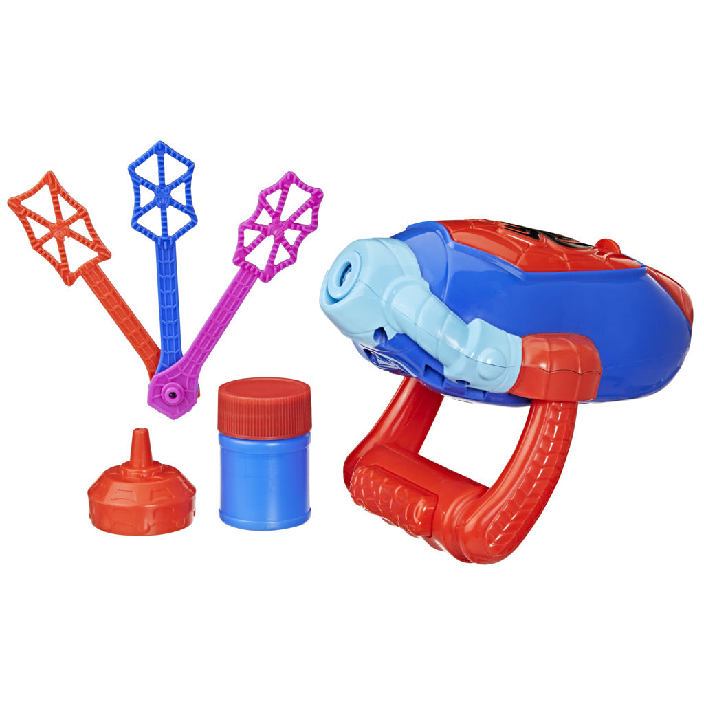 Marvel Spidey and His Amazing Friends Bubble Slinger Blaster for Kids