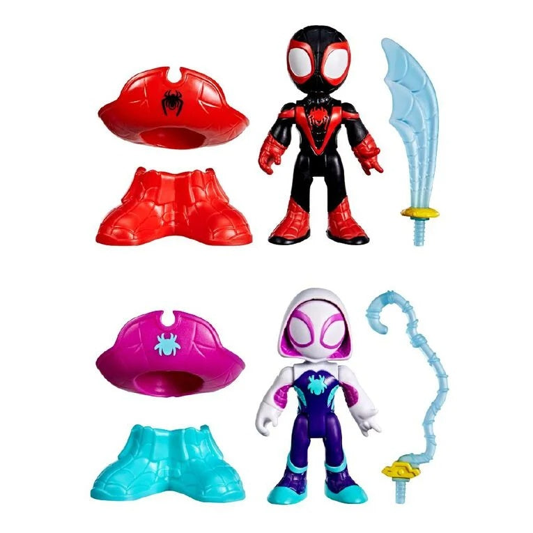 Marvel Spidey and his Amazing Friends Waterwebs 2 Pack Assortment Action Figure