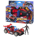 Marvel Miles Morales Remix Racer with Spider-Man Venom Figure & Super Hero Accessories