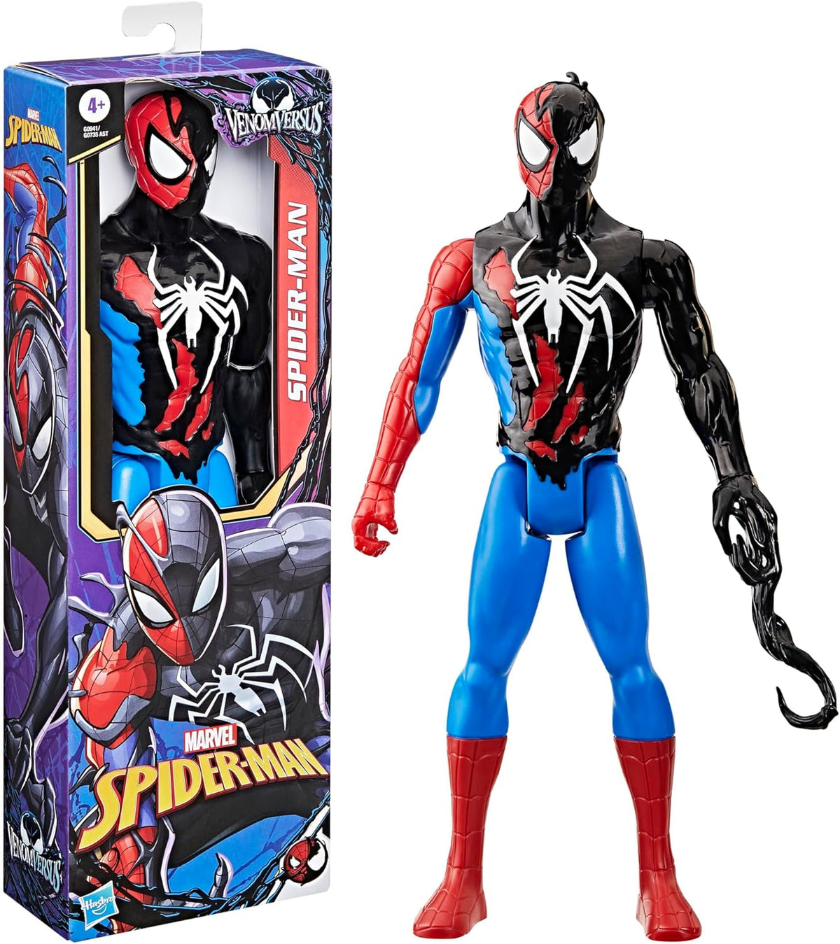 Marvel Spiderman Marvel Venom versus Titan Hero