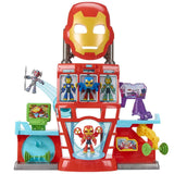 Marvel Iron Man and his Awesome Friends Iron Quarters Playset