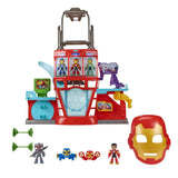 Marvel Iron Man and his Awesome Friends Iron Quarters Playset