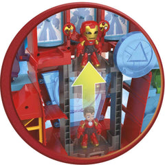 Marvel Iron Man and his Awesome Friends Iron Quarters Playset