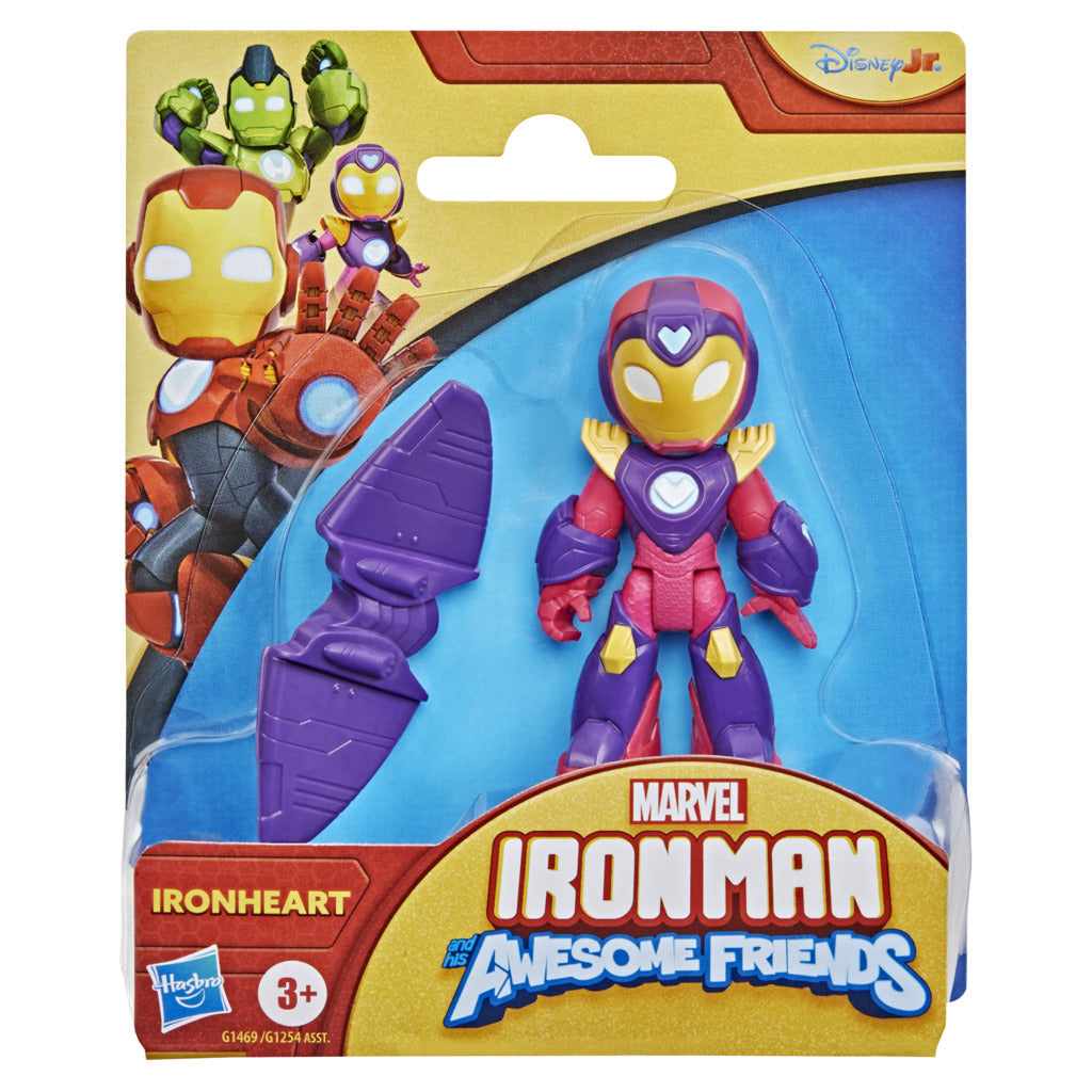 Marvel Iron Man & Friends Ironheart Figure 3 Inch Collectible Action Toy