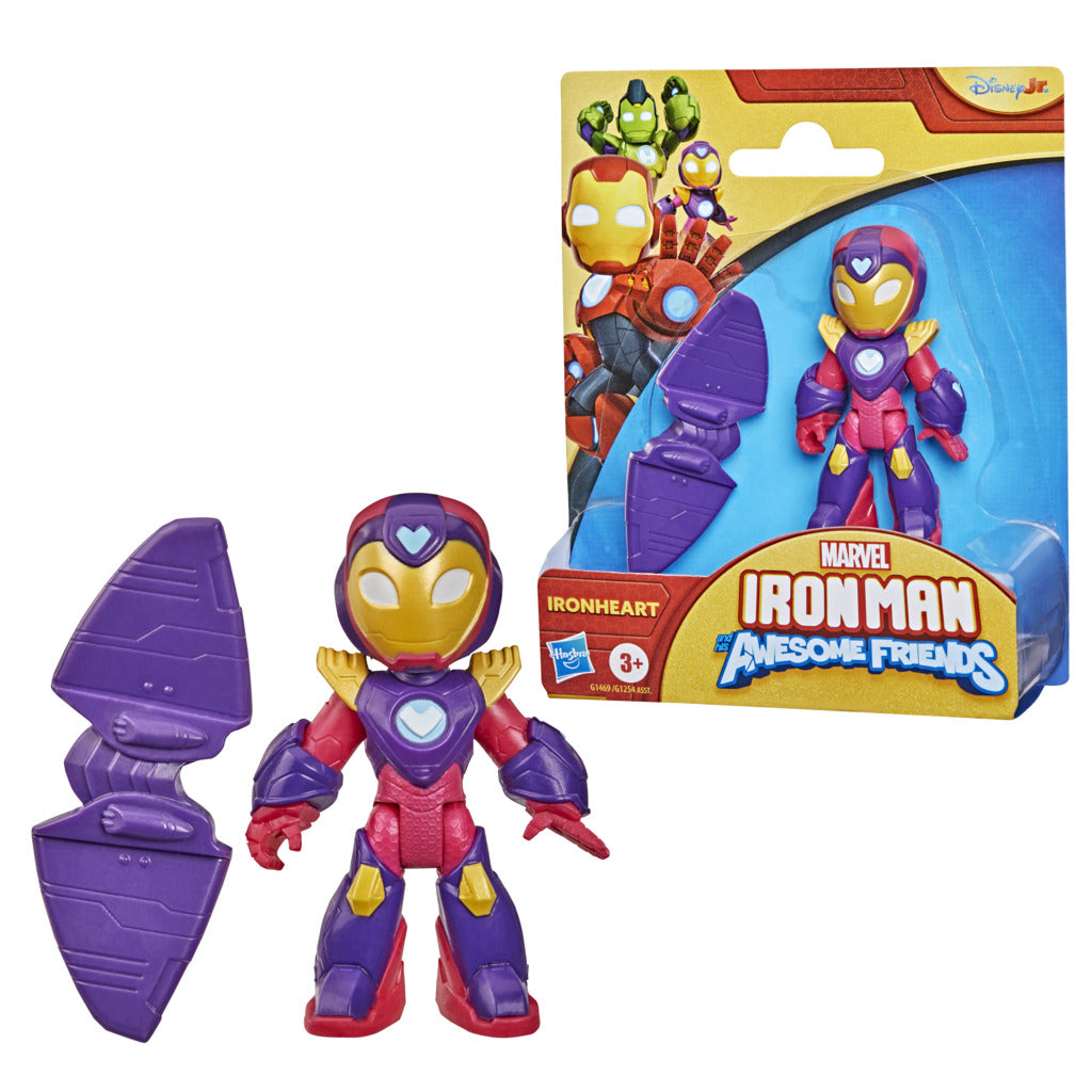 Marvel Iron Man & Friends Ironheart Figure  3-Inches Collectible Action Toy