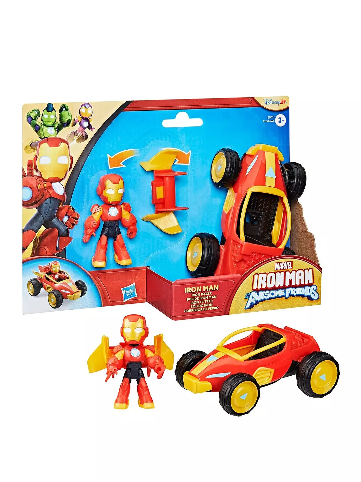 Marvel Iron Man and his Awesome Friends Iron Man Racer Action Figure