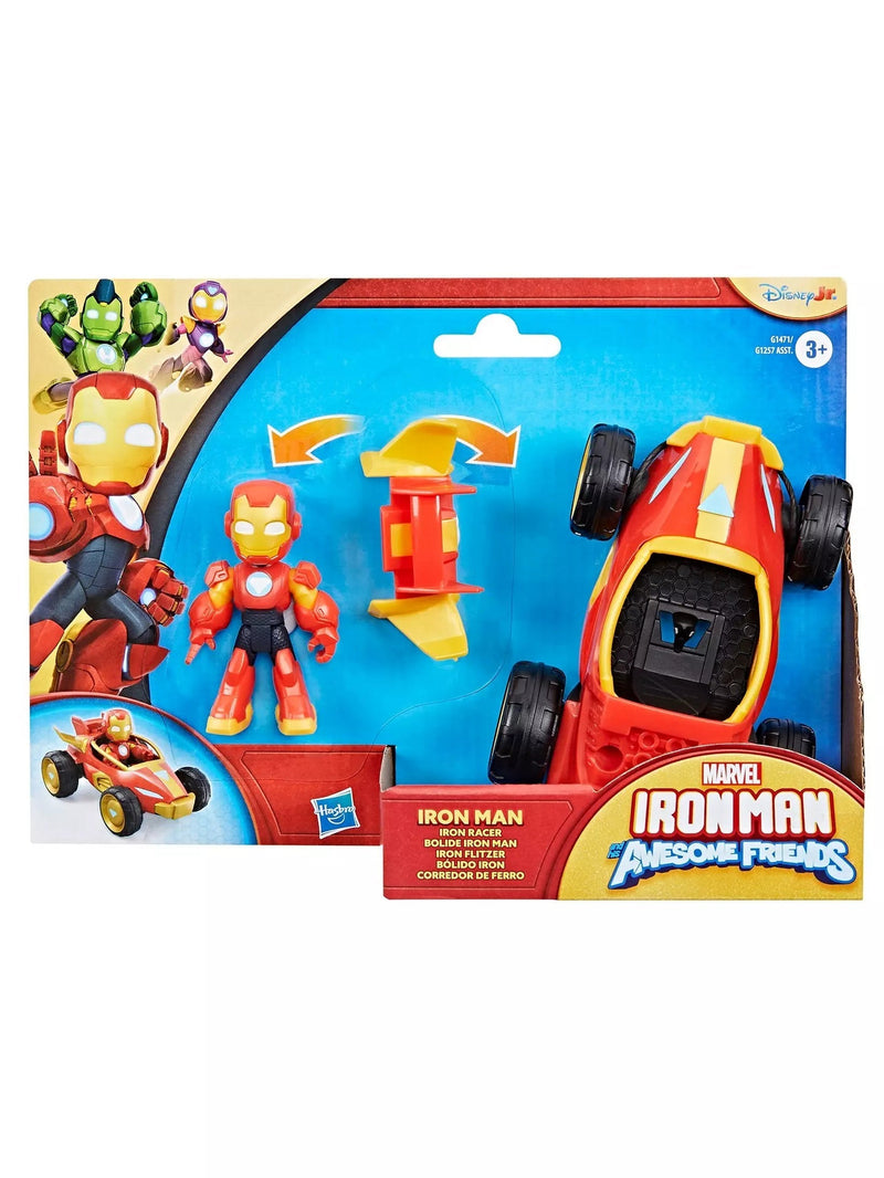 Marvel Iron Man and his Awesome Friends Iron Man Racer Action Figure
