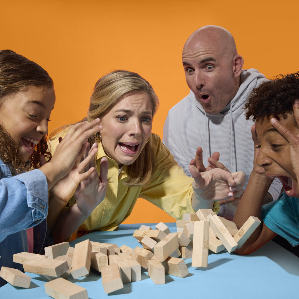 Jenga Hasbro Classic Stacking Game for Kids & Families