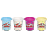 Play-Doh Confetti Specialty Modeling Compound 4-Pack Assorted Colors for Kids Creative Play