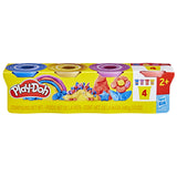 Play-Doh Metallic Shine Specialty Modeling Compound 4-Pack Assorted Shimmer Colors for Kids Creative Play