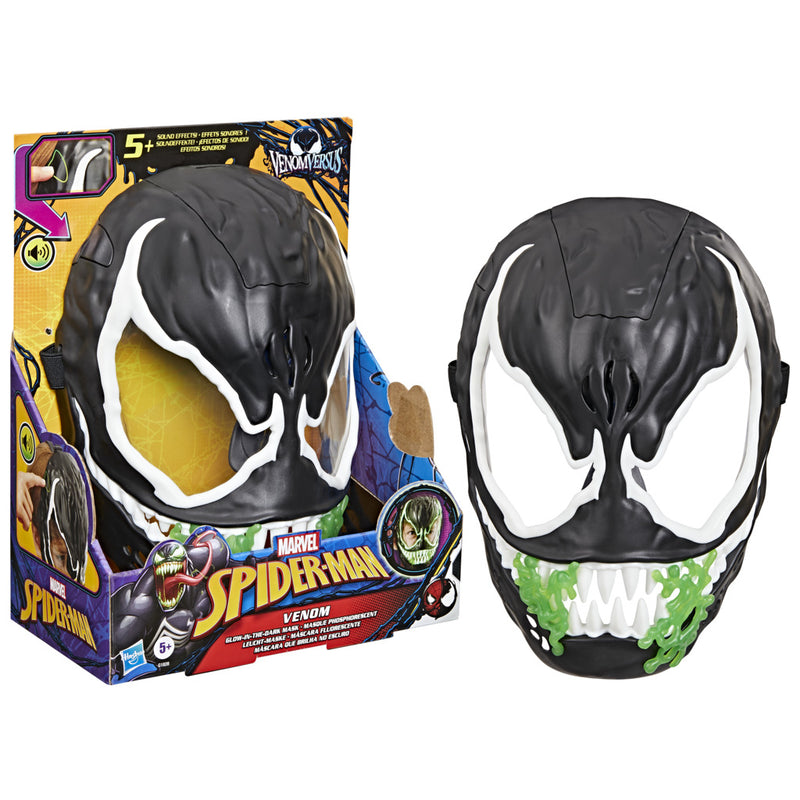 Marvel Venom Glow-in-the-Dark Mask with Sounds & Phrases for Kids