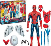 Marvel Titan Series Ultimate Web Gear Spider-Man 11.5-Inch Action Figure with 12 Accessories