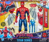 Marvel Titan Series Ultimate Web Gear Spider-Man 11.5-Inch Action Figure with 12 Accessories