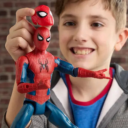 Marvel Titan Series Ultimate Web Gear Spider-Man 11.5-Inch Action Figure with 12 Accessories