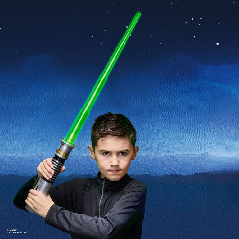 Star Wars Electronic Lightsabers Light-Up Extendable with Sound Effects Battery Operated Star Wars Roleplay Weapon - Assorted Colors