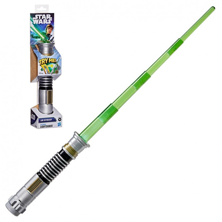 Star Wars Electronic Lightsabers Light-Up Extendable with Sound Effects Battery Operated Star Wars Roleplay Weapon - Assorted Colors