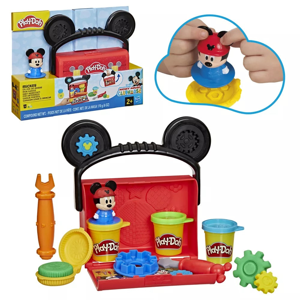 Play-Doh Disney Jr On The Go Garage Playset