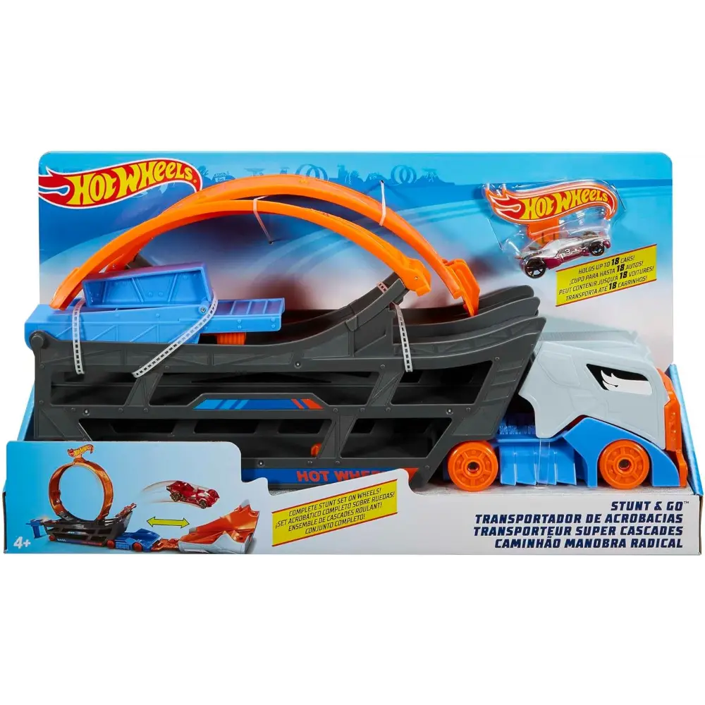 Hot Wheels Stunt & Go Hauler