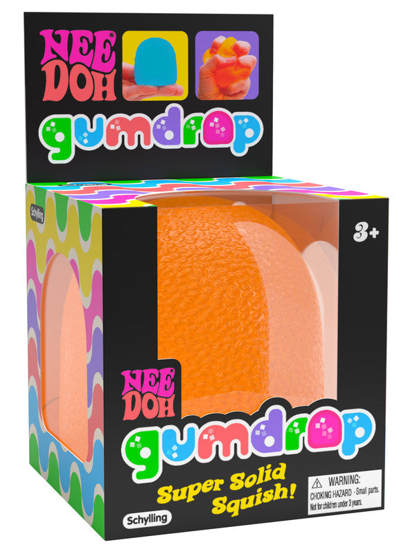 Needoh Gumdrop Sensory Squeeze Toy for Kids Assortment - Sold per piece