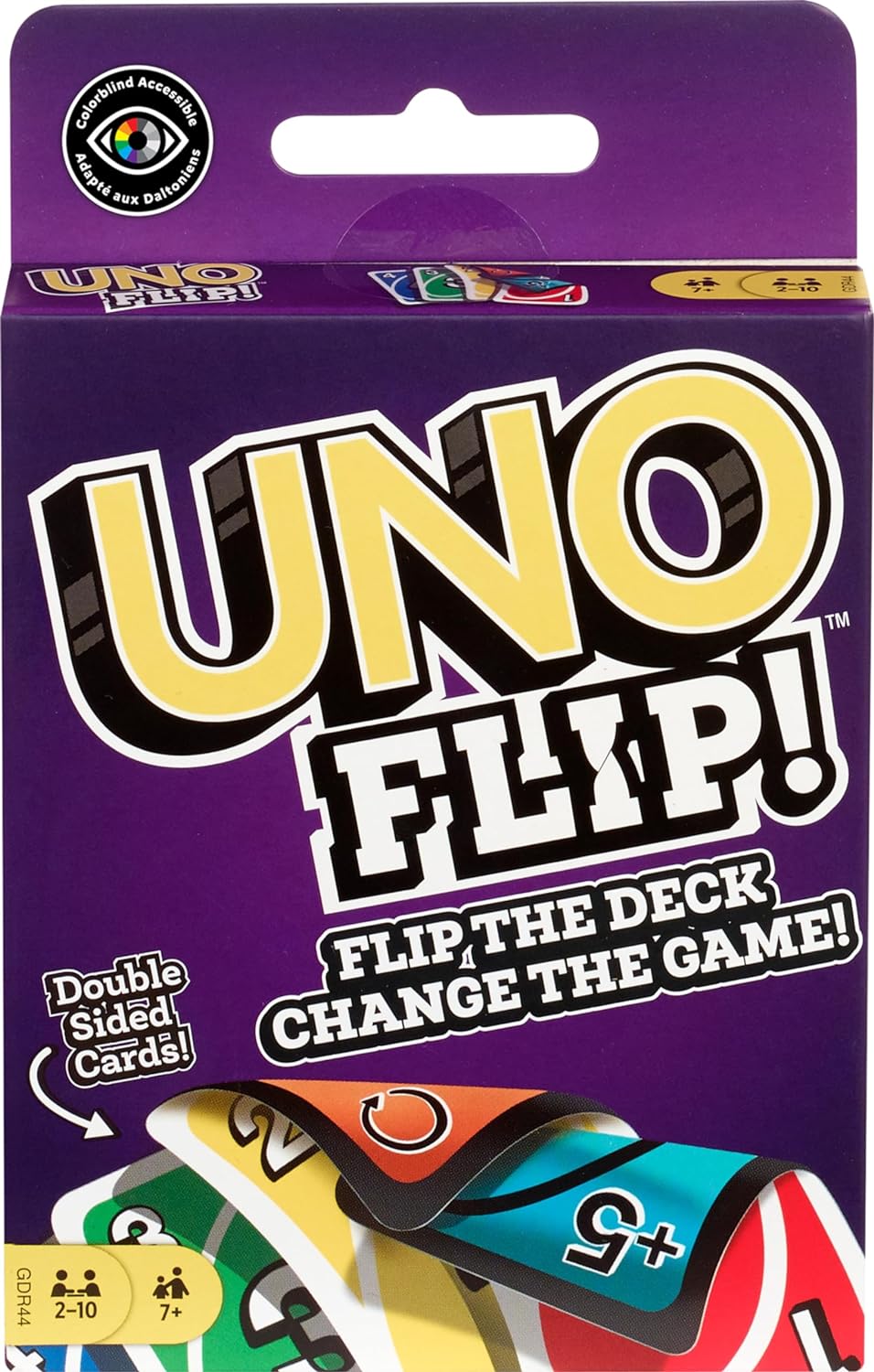 Uno Flip Side Fast-Paced Card Game for Kids and Adults