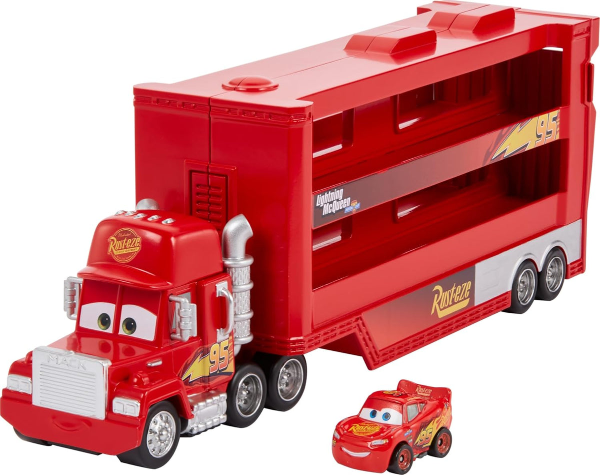 Disney & Pixar Cars Mack Transport Truck Mini Racer Toy for Kids