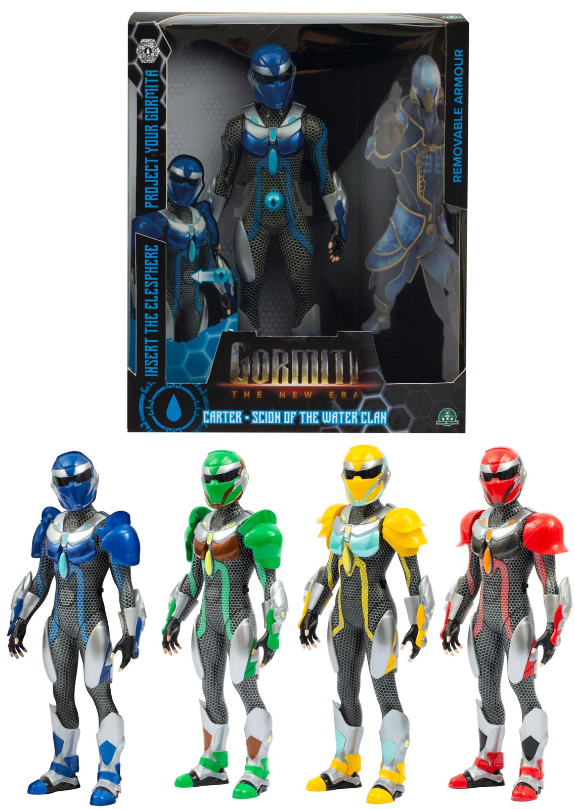 Gormiti New Era Scions Deluxe  Action Figures 27 Cm