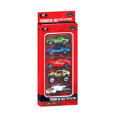 Power Joy Vroom Vroom Premium 5-in-1 Die-Cast Set 1:64 Toy Vehicles