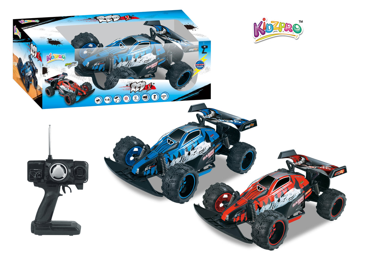 Kidzpro 1:16 RC Buggy Toy Car - Assorted Colors, Random Selection