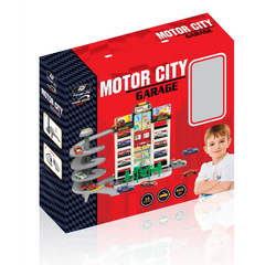 Power Joy Vroom Vroom Motor City 4 Floor Garage Playset