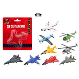 Power Joy Vroom Vroom Die-Cast Aircraft - 1:50 Scale, Assorted
