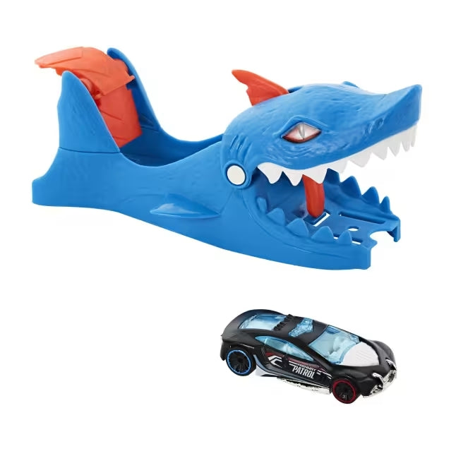 Hot Wheels City Nemesis Launchers with 1:64 Scale Assorted Toys for Kids