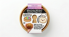 Squeezy Dumplings Glitter Squishy Sensory Fidget Toy for Kids