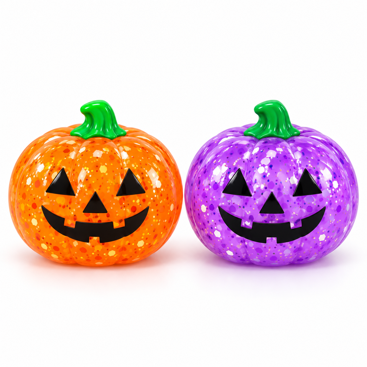 Squishy Halloween Pumpkin Sensory Stress Relief Toy - Assorted Colours (Random selection)
