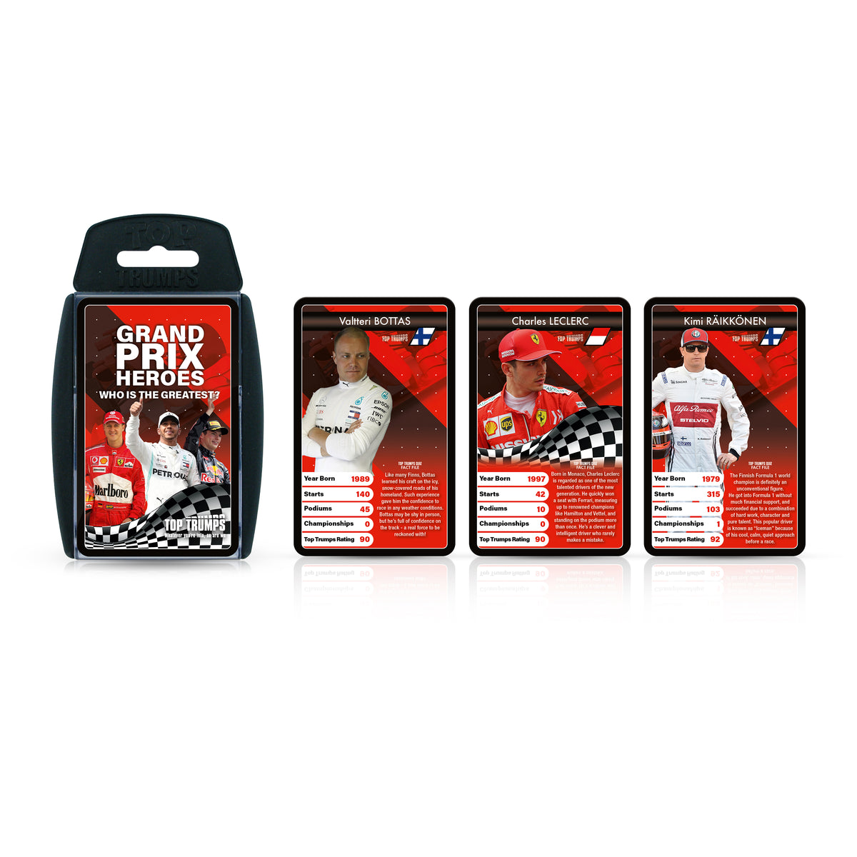 Top Trumps F1 Grand Prix Heroes Edition Card Game for Kids and Racing Fans