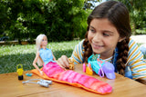 Barbie Malibu Camping Doll with Puppy & Outdoor Accessories