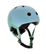 Scoot & Ride 2-in-1 Highwaykick 1 & Helmet XXS-S Steel Bundle