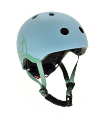 Scoot & Ride 2-in-1 Highwaykick 1 & Helmet XXS-S Steel Bundle