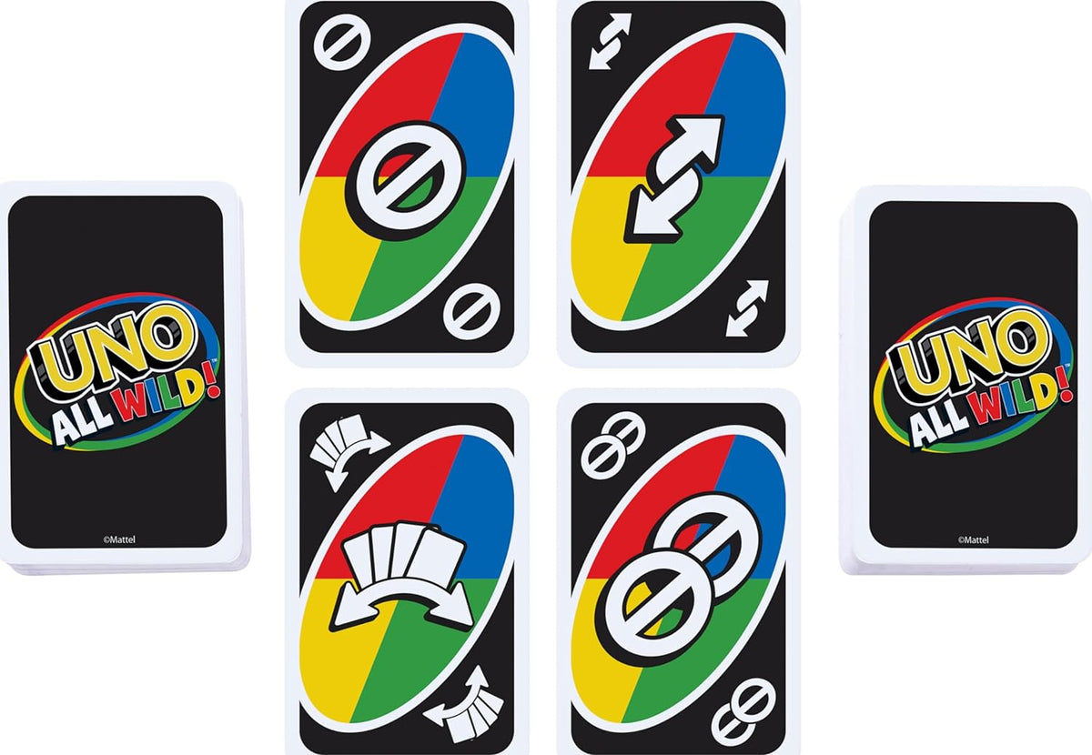 Uno All Wild Card Games Multicolor for Kids & Adult