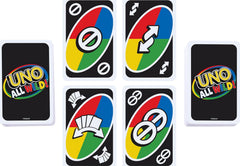 Uno All Wild  Card Games Multicolor for Kids & Adult