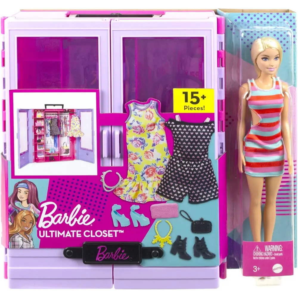 Barbie Ultimate Closet Doll New