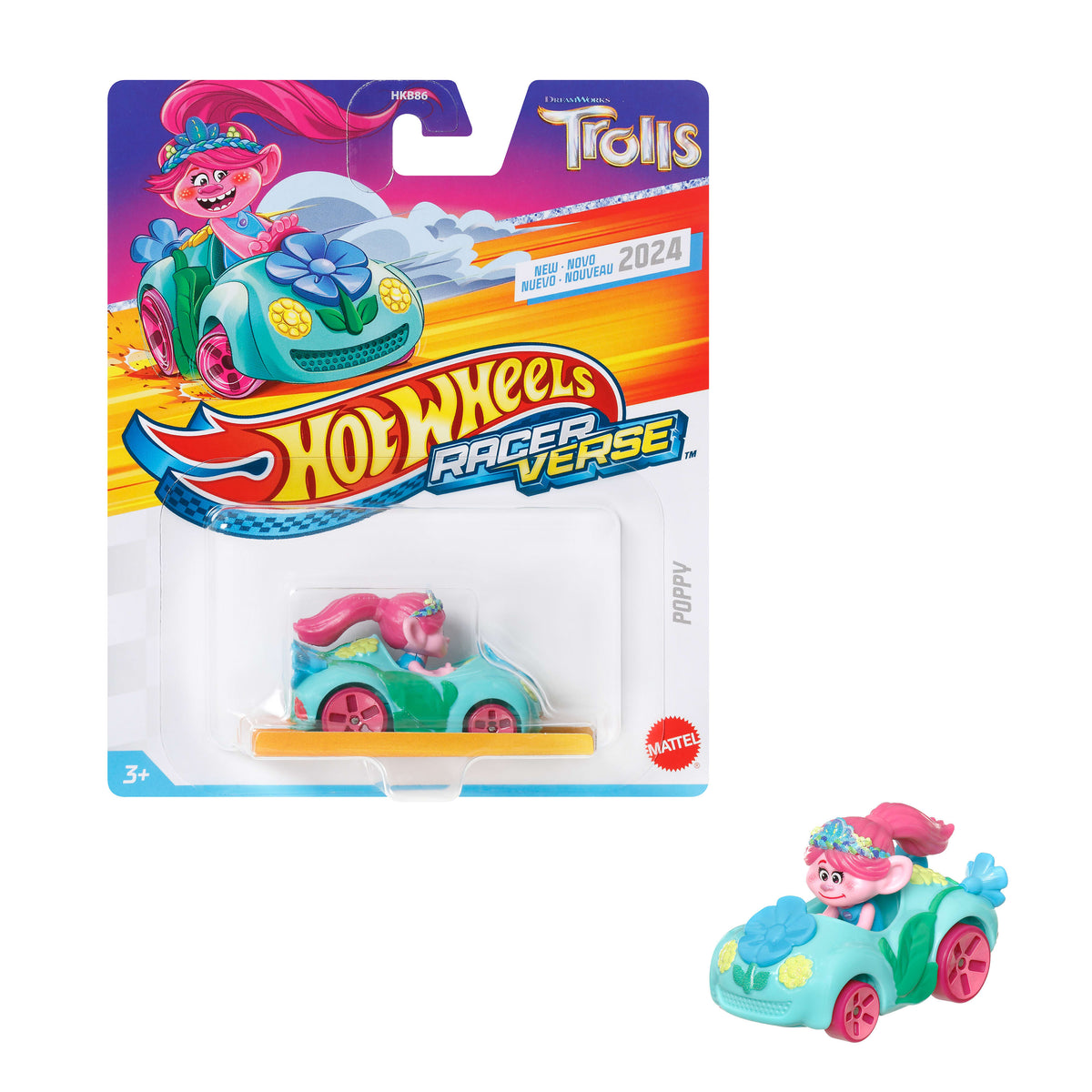Hot Wheels DC RacerVerse 1:64 Diecast Car Assortment Collectible Toys for Kids Assortment 1 -piece