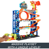 Hot Wheels Ultimate Garage Multi-Level Track Playset with 2 Cars